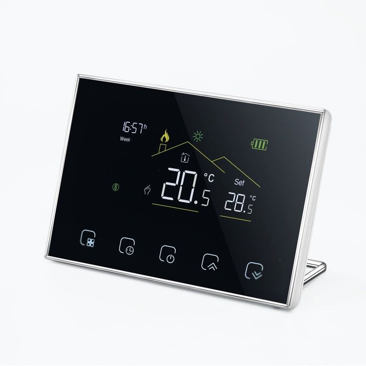BHT-8000RF-VA- GAC Wireless Smart LED Screen Thermostat Without WiFi, Specification:Water Boiler Heating - Consumer Electronics by buy2fix | Online Shopping UK | buy2fix