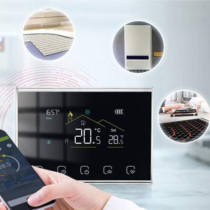 BHT-8000RF-VA- GBW Wireless Smart LED Screen Thermostat With WiFi, Specification:Electric Heating - Consumer Electronics by buy2fix | Online Shopping UK | buy2fix