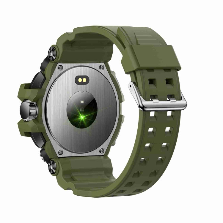 LC16 1.32 inch IP68 Waterproof Sports Outdoor Sport Smart Watch, Support Bluetooth Calling / Heart Rate Monitoring(Green) - Smart Wear by buy2fix | Online Shopping UK | buy2fix