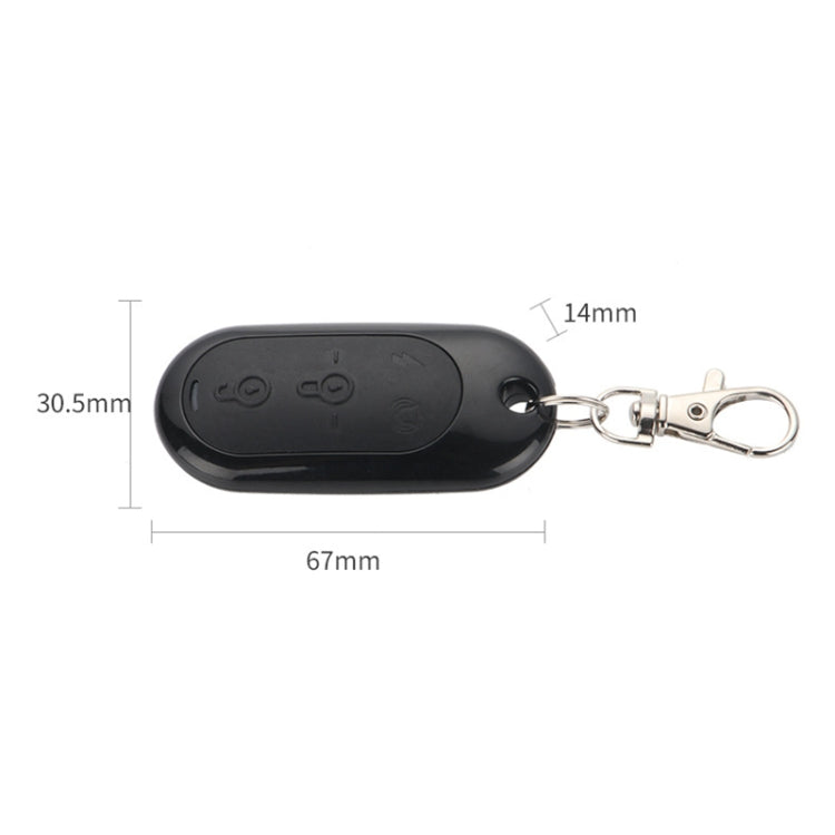 315MHz Copy Code 2pcs For Yadea Four-button Anti-theft Alarm Wireless Key Remote Control -  by buy2fix | Online Shopping UK | buy2fix