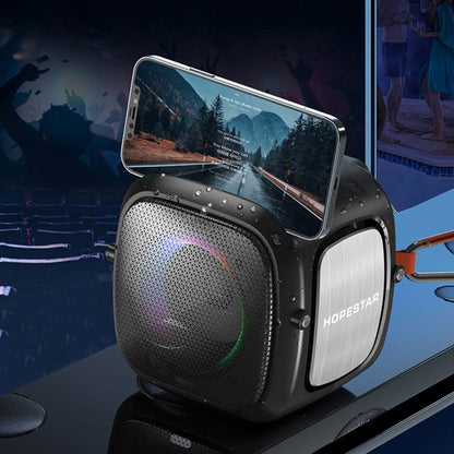 HOPESTAR Partyone mini Outdoor Wireless Bluetooth Speaker(Blue) - Mini Speaker by HOPESTAR | Online Shopping UK | buy2fix