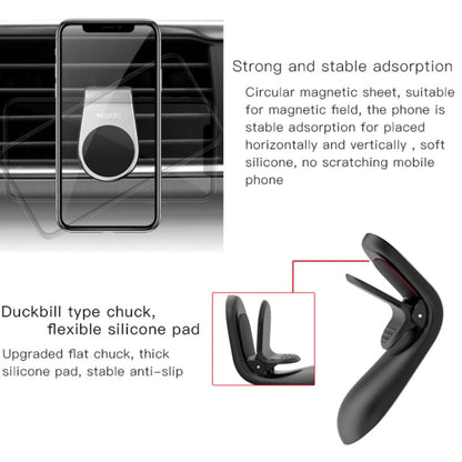 Yesido C64 Car Air Vent Strong Magnetic Phone Holder(Black) - Universal Car Holders by Yesido | Online Shopping UK | buy2fix