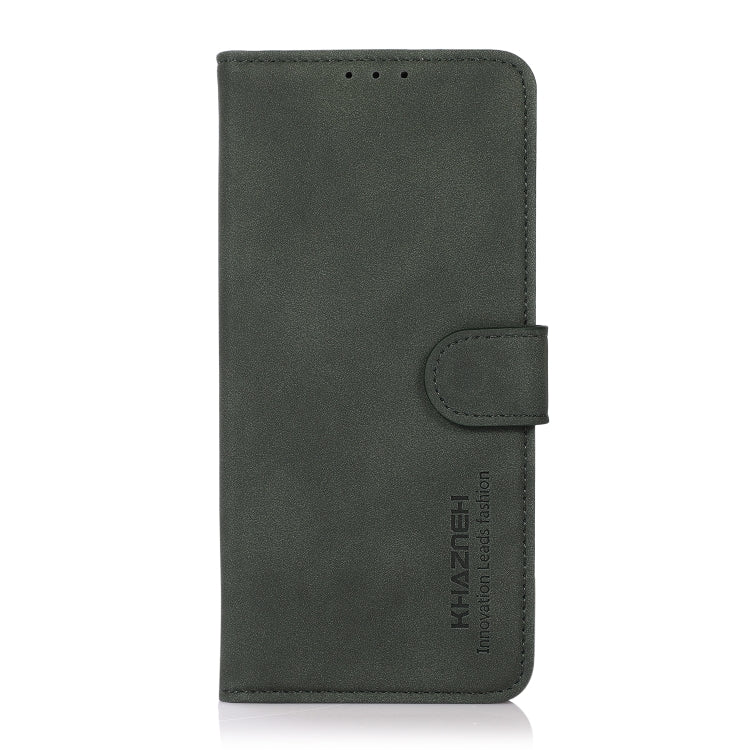 For Xiaomi Poco F5 Pro KHAZNEH Matte Texture Leather Phone Case(Green) - Xiaomi Cases by buy2fix | Online Shopping UK | buy2fix