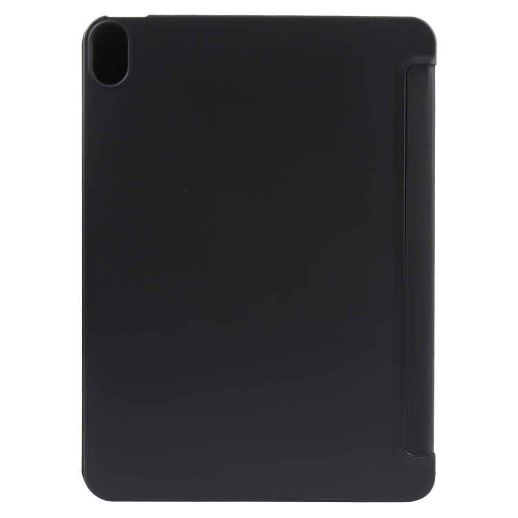 For iPad 10.9 2022 / Air 5 / Air 4 GEBEI 3-folding Holder Shockproof Flip Leather Tablet Case(Black) - iPad Air (2022) / (2020) 10.9 Cases by GEBEI | Online Shopping UK | buy2fix