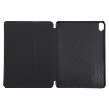 For iPad 10.9 2022 / Air 5 / Air 4 GEBEI 3-folding Holder Shockproof Flip Leather Tablet Case(Black) - iPad Air (2022) / (2020) 10.9 Cases by GEBEI | Online Shopping UK | buy2fix