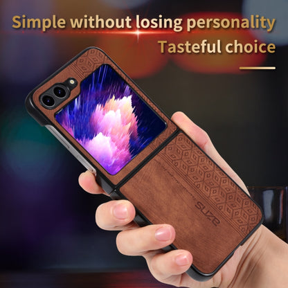 For Samsung Galaxy Z Fold5 AZNS 3D Embossed Skin Feel Phone Case(Purple) - Galaxy Z Fold5 Cases by AZNS | Online Shopping UK | buy2fix
