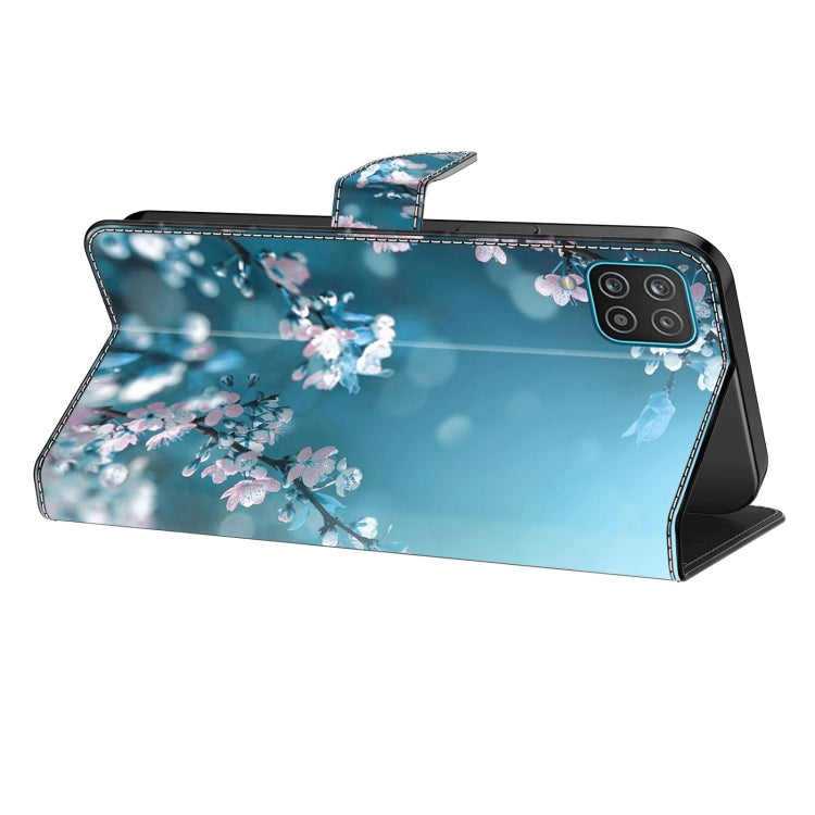 For Xiaomi Redmi 9T Crystal 3D Shockproof Protective Leather Phone Case(Plum Flower) - Xiaomi Cases by buy2fix | Online Shopping UK | buy2fix