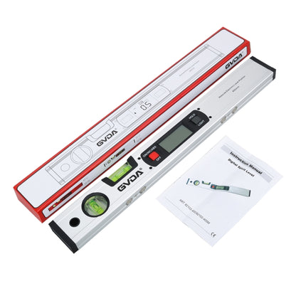 GVDA GD-H400M Digital Level 360 Measure Protractor Level Ruler(Red) - Laser Rangefinder by GVDA | Online Shopping UK | buy2fix