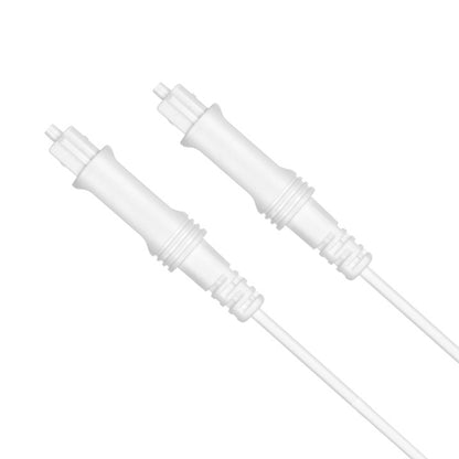 15m EMK OD2.2mm Digital Audio Optical Fiber Cable Plastic Speaker Balance Cable(White) -  by EMK | Online Shopping UK | buy2fix