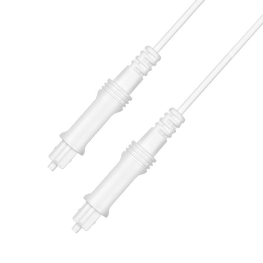 25m EMK OD2.2mm Digital Audio Optical Fiber Cable Plastic Speaker Balance Cable(White) - Audio Optical Cables by EMK | Online Shopping UK | buy2fix