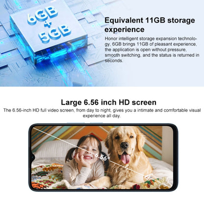 Honor Play 40C 5G, 6GB+128GB, 6.56 inch MagicOS 7.1 Snapdragon 480 Plus Octa Core up to 2.2GHz, Network: 5G, Not Support Google Play(Magic Night Black) - Honor by Huawei | Online Shopping UK | buy2fix