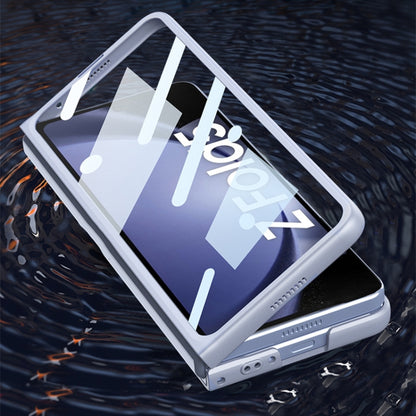 For Samsung Galaxy Z Fold5 GKK Integrated Ultra-thin Sliding Camshield Flip Phone Case(Black) - Galaxy Z Fold5 Cases by GKK | Online Shopping UK | buy2fix