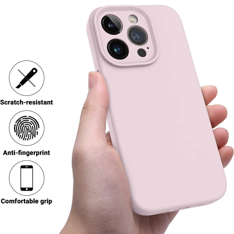 For iPhone 14 LK MagSafe Magnetic Silicone Phone Case(Pink) - iPhone 14 Cases by buy2fix | Online Shopping UK | buy2fix