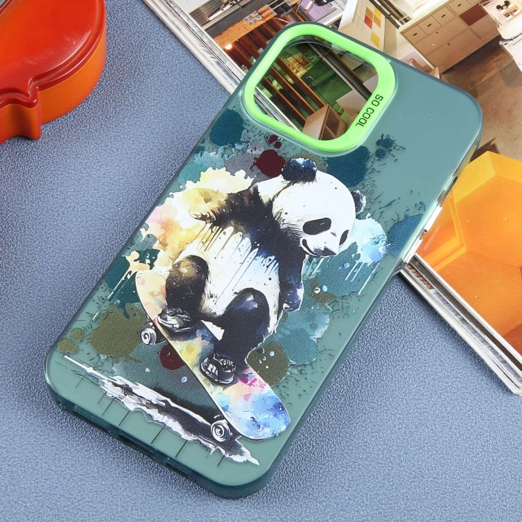 For iPhone 15 Pro Max Animal Pattern PC Phone Case(Panda) - iPhone 15 Pro Max Cases by buy2fix | Online Shopping UK | buy2fix