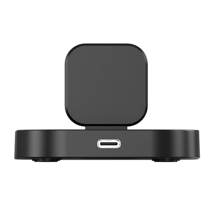 For Apple Watch JJT-A56 Portable Foldable Wireless Charger(Black) - Charger / Holder by buy2fix | Online Shopping UK | buy2fix