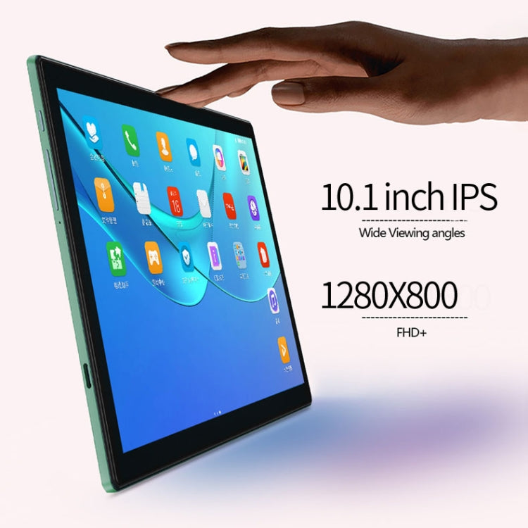 BDF P50 4G LTE Tablet PC 10.1 inch, 8GB+128GB, Android 11 MTK6755 Octa Core, Support Dual SIM, EU Plug(Green) - BDF by BDF | Online Shopping UK | buy2fix