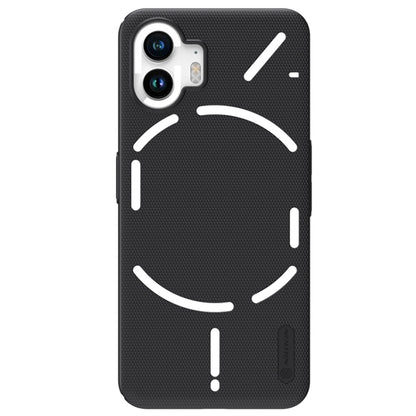 For Nothing Phone 2 NILLKIN Frosted Shield Phone Protective Case(Black) - More Brand by NILLKIN | Online Shopping UK | buy2fix