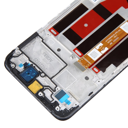 For OPPO A77s OEM LCD Screen Digitizer Full Assembly with Frame - LCD Screen by buy2fix | Online Shopping UK | buy2fix