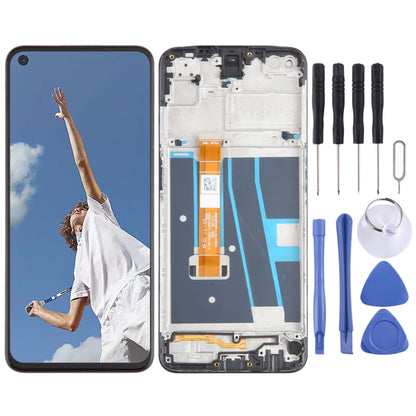 For OPPO A52 4G OEM LCD Screen Digitizer Full Assembly with Frame - LCD Screen by buy2fix | Online Shopping UK | buy2fix