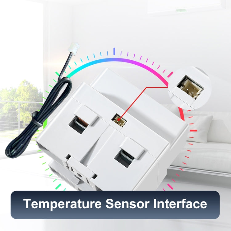 KWS-302WF 170-270V Multifunctional AC Digital Display Rail Voltage and Current Monitoring Meter - Current & Voltage Tester by buy2fix | Online Shopping UK | buy2fix