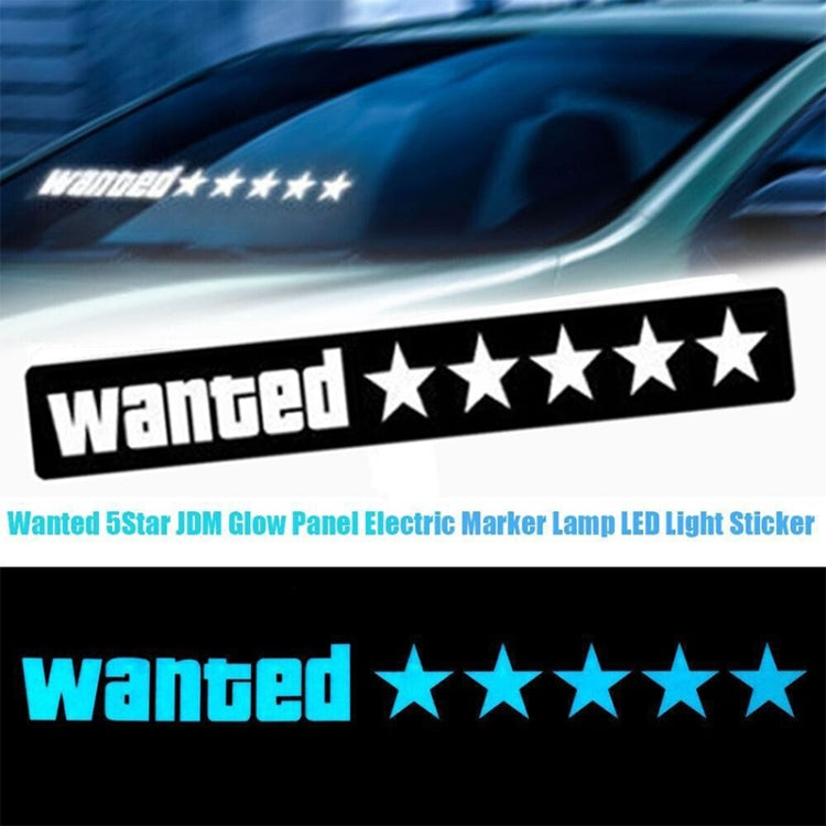 EL Luminous Car Stickers Cold Light Car Stickers Car Luminous Pattern Decoration(Cat) - Decorative Sticker by buy2fix | Online Shopping UK | buy2fix