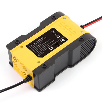 FOXSUR 12V-24V Car Motorcycle Repair Battery Charger AGM Charger Color:Yellow(EU Plug) - Battery Charger by FOXSUR | Online Shopping UK | buy2fix