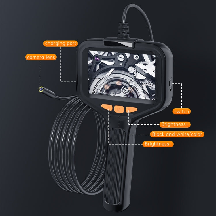 P200 8mm Front Lenses Integrated Industrial Pipeline Endoscope with 4.3 inch Screen, Spec:50m Tube -  by buy2fix | Online Shopping UK | buy2fix