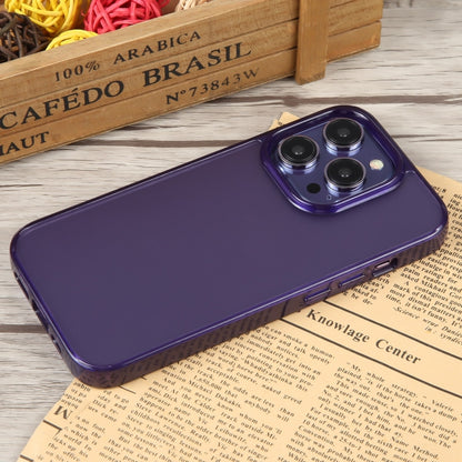 For iPhone 15 Pro GEBEI Acrylic Phone Case(Purple) - iPhone 15 Pro Cases by GEBEI | Online Shopping UK | buy2fix