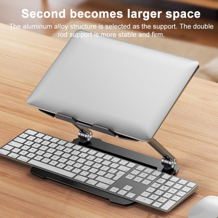 Lenovo Thinkplus Desktop Laptop Cooling Holder L40(Silver) - Laptop Stand by Lenovo | Online Shopping UK | buy2fix