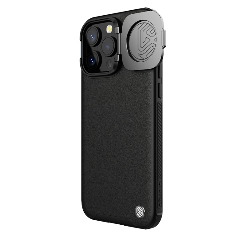 For iPhone 15 Pro Max NILLKIN CamShield Prop Series SagSafe PC + TPU Magnetic Phone Case(Black) - iPhone 15 Pro Max Cases by NILLKIN | Online Shopping UK | buy2fix