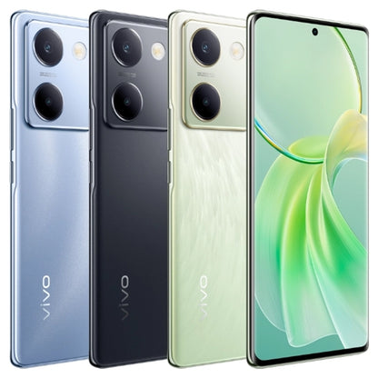 vivo Y100, 8GB+256GB, Face ID / Screen Fingerprint Identification, 6.78 inch Android 13.0 OriginOS 3 Snapdragon 695 Octa Core, OTG, Network: 5G(Black) - vivo by vivo | Online Shopping UK | buy2fix