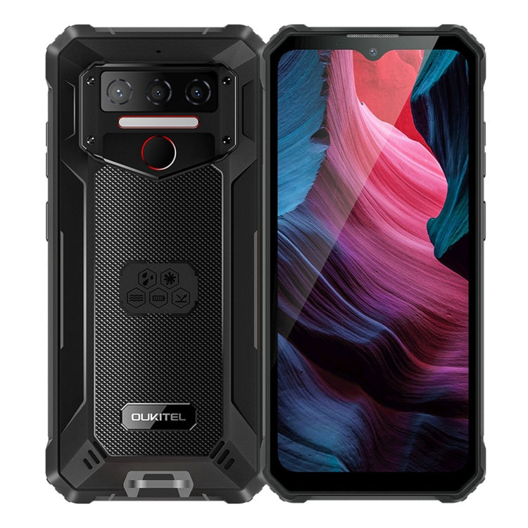 Oukitel WP23 Pro, 8GB+128GB, IP68/IP69K, 6.52 inch Unisoc T606 Octa-core, NFC, Network: 4G(Black) - OUKITEL by OUKITEL | Online Shopping UK | buy2fix