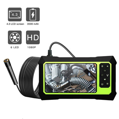 8mm 1080P IP68 Waterproof 4.3 inch Screen Dual Camera Digital Endoscope, Line Length:5m - Consumer Electronics by buy2fix | Online Shopping UK | buy2fix