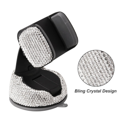 Diamond Car Phone Holder Bracket - Car Holders by buy2fix | Online Shopping UK | buy2fix