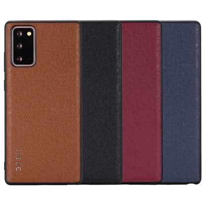 For Samsung Galaxy Note 20 GEBEI Full-coverage Shockproof Leather Protective Case(Red) - Galaxy Note20 Cases by GEBEI | Online Shopping UK | buy2fix