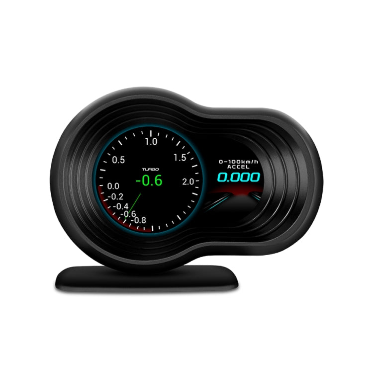 F9 OBD2 + GPS Mode Car HUD Head-up Display Speed / Water Temperature / Voltage Display - Head Up Display System by buy2fix | Online Shopping UK | buy2fix