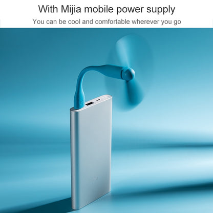 Original Xiaomi Mijia Portable Mini Mute USB Electric Fan (Blue) - Electric Fans by Xiaomi | Online Shopping UK | buy2fix