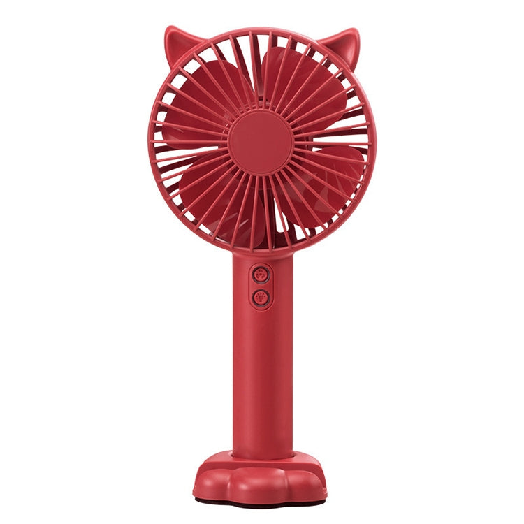 N10 Multi-function Handheld Desktop Holder Electric Fan, with 3 Speed Control (Red) - Consumer Electronics by buy2fix | Online Shopping UK | buy2fix