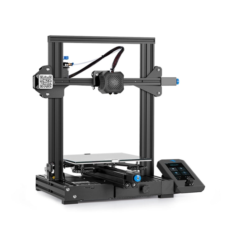 CREALITY Ender-3 V2 Craborundom Glass Platform Ultra-silent DIY 3D Printer, Print Size : 22 x 22 x 25cm, EU Plug - 3D Printer by Creality | Online Shopping UK | buy2fix