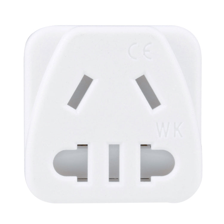 Portable Universal Five-hole WK to C13-C14 Plug Socket Power Adapter(White) - Consumer Electronics by buy2fix | Online Shopping UK | buy2fix