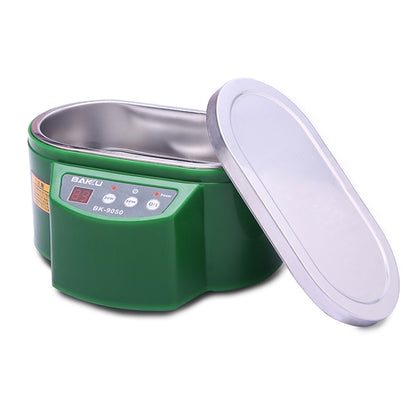 BAKU BK-9050 30W / 50W Adjustable 0.6L LCD Display Ultrasonic Cleaner, AC 220V(Green) - Home & Garden by BAKU | Online Shopping UK | buy2fix