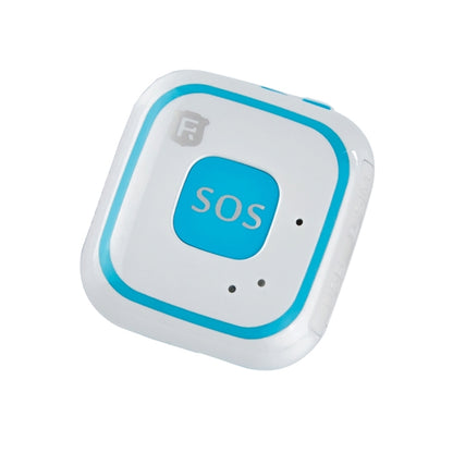 REACHFAR V28 Necklace Style GSM Mini LBS WiFi AGPS Tracker SOS Communicator(Blue) - Personal Tracker by REACHFAR | Online Shopping UK | buy2fix