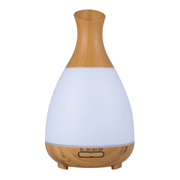 200ML Colorful Light Wood Grain Portable Vase Shape Aromatherapy Air Purifier Humidifier for Home / Office(Brown) - Home & Garden by buy2fix | Online Shopping UK | buy2fix