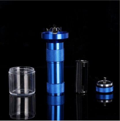 Aluminum Alloy Electric Tobacco Grinder, Random Color Delivery - Home & Garden by buy2fix | Online Shopping UK | buy2fix
