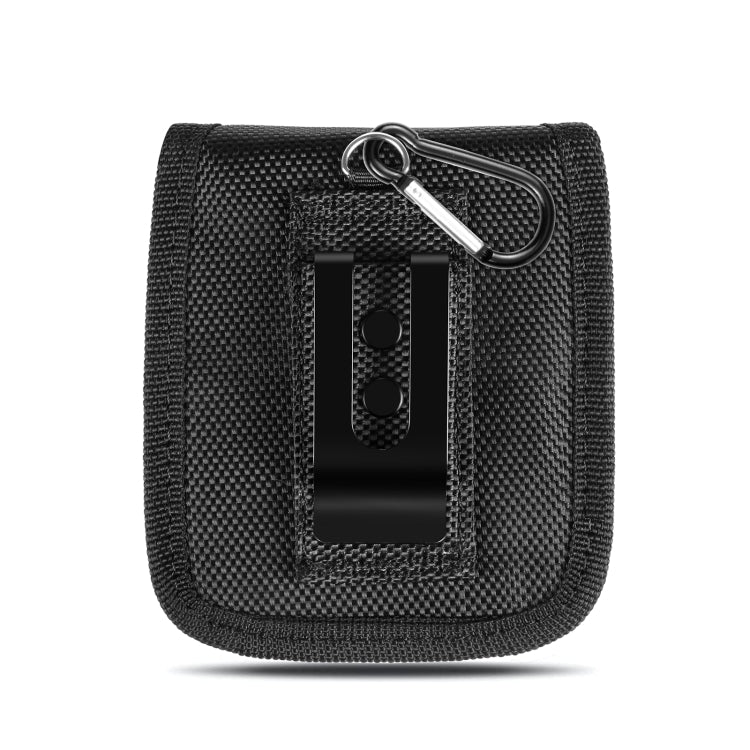 HAWEEL Flip Phone Nylon Cloth Belt Clip Carrying Pouch Bag (Black) -  by HAWEEL | Online Shopping UK | buy2fix