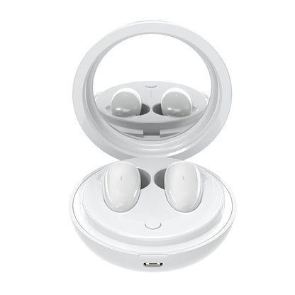 REMAX TWS-9 Bluetooth Wireless Stereo Earphone with Charging Box(White) - TWS Earphone by REMAX | Online Shopping UK | buy2fix