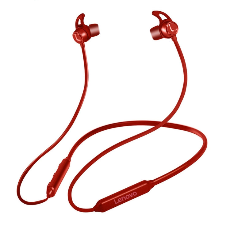 Original Lenovo X3 Magnetic In-Ear Wireless Sports Bluetooth 5.0 Earphone(Red) - Neck-mounted Earphone by Lenovo | Online Shopping UK | buy2fix