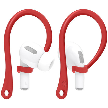 For AirPods 1 / 2 / Pro Anti-lost Silicone Earphone Ear-hook(Red) - Apple Accessories by buy2fix | Online Shopping UK | buy2fix