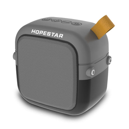 HOPESTAR T5mini Bluetooth 4.2 Portable Mini Wireless Bluetooth Speaker (Grey) - Mini Speaker by HOPESTAR | Online Shopping UK | buy2fix