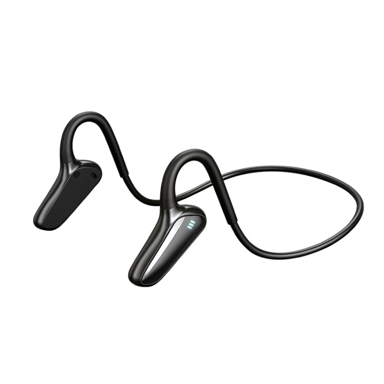 M-D8 IPX5 Waterproof Bone Passage Bluetooth Hanging Ear Wireless Earphone (Black) - Bluetooth Earphone by buy2fix | Online Shopping UK | buy2fix